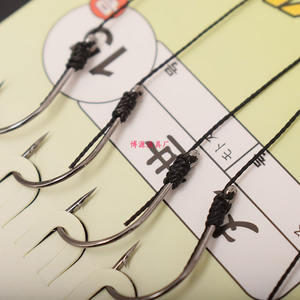 เบ็ดตกปลาโบหยวน สายเบ็ดละเอียด สำหรับตกปลาในน้ำจืด ตกปลาแบบตีเหยื่อลงลึก พร้อมสายไดนีม่า ป้องกันการพันกัน - Product Image 3