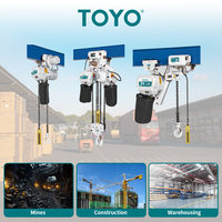 Palans électriques à chaîne 5T Toyo, palans à câble électriques 1T 2T 3T, palans à chaîne électriques