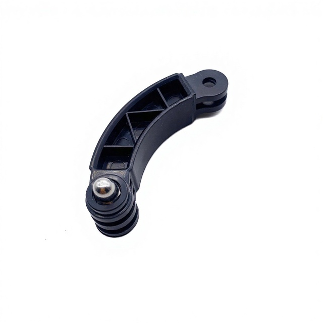 Factory Direct PC Curved Extension Pole Long Arm Helmet Camera Bracket Mount for GoPro Hero 13