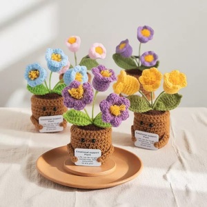 Positive Sunflower Doll Knitting <strong>Thank</strong> You <strong>Listening</strong> Appreciation Gift Coworker Bestie Wedding Valentine's Day Christmas - Product Image 4