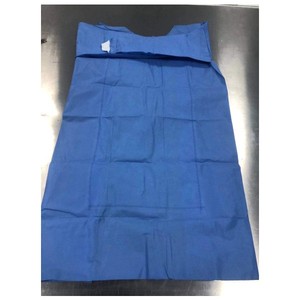 Camici chirurgici medici monouso di alta qualità per l'esame clinico camice <span class=keywords><strong>chirurgico</strong></span> rinforzato sterile SMS 45gsm dell'ospedale - Product Image 4