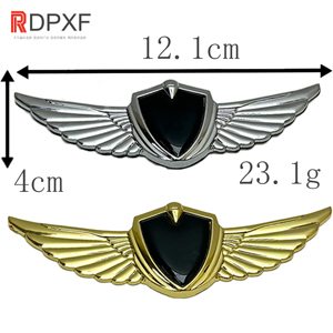 Autocollant de <span class=keywords><strong>logo</strong></span> d'aile en caoutchouc flexible pour voitures, autocollant stéréoscopique 3D personnalisé pour la modification de la carrosserie latérale arrière, style sportif, autocollant de <span class=keywords><strong>logo</strong></span> de <span class=keywords><strong>voiture</strong></span> - Product Image 5