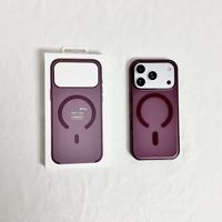 Coque de téléphone anti-jaunissement en acrylique rigide ultra-transparente avec NFC IC et fenêtre, compatible avec le chargement magnétique sans fil pour iPhone 18 17 16 Pro Max