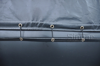 Écran de cinéma gonflable géant en PVC de 8*4,5 m, écran de projection gonflable extérieur, cinéma gonflable, projecteur gonflable, écran 16:9 pour événements