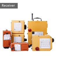 Télécommande sans fil automatique à code fixe 315 MHz pour grue, en plastique, modèle F24-10S, portée 100 m
