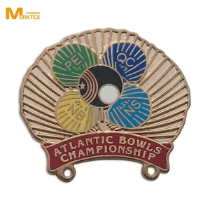 หมุดปกโลหะที่กำหนดเองพร้อมเคลือบแข็ง - Product Image 1