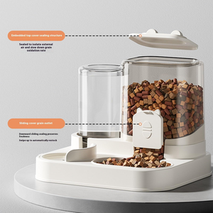 Automatic <b>Cat</b> Water Fountain Stainless Steel Pet <b>Feeder</b> with Mobile Wireless Features Wet-proof Drink Bowl Supplies - Product Image 4