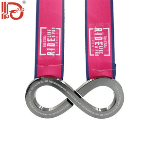 Medallas Metálicas Personalizadas para Maratones, Ciclismo y Carreras, Aleación de Zinc, Grabado, Serigrafía, Duraderas, Venta al Por Mayor - Product Image 3