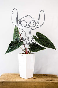 Soporte Metálico <span class=keywords><strong>para</strong></span> Plantas <span class=keywords><strong>Trepadoras</strong></span>, Soporte de Jardín con Forma de Animal de Hierro, Enrejado <span class=keywords><strong>para</strong></span> Plantas, Herramienta de Soporte <span class=keywords><strong>para</strong></span> Macetas - Product Image 4