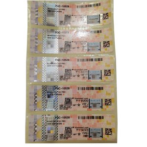 Mới nhất màu hồng Sticker Phần mềm Win 11 Pro OEM Key toàn cầu trực tuyến kích hoạt chất lượng cao giấy phép 6 tháng đảm bảo miễn phí vận chuyển - Product Image 1