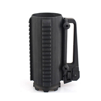 Porte-gobelet tactique solide pour bière, avec rail de transport détachable Molle, pour gourde d'eau en plein air, porte-bouteille