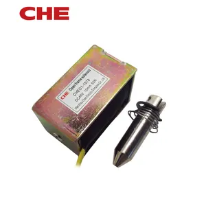 Eletroímã solenoide tipo push-pul, quadro aberto CHEO1-1578 dc 12v 24v ou 48v 120w