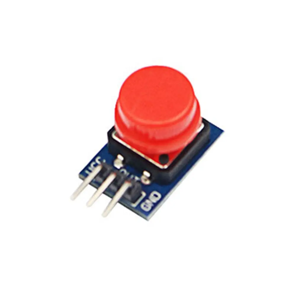 12X12MM Big Key Module Button Module Light Touch Switch Module with Color Hat High Level Output for Ardu Electronic Diy PCB