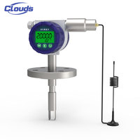 Densimètre industriel IoT à fourche vibrante Clouds, antidéflagrant, en acier inoxydable, haute précision, 4G NB-IoT LoRa, mesure de densité en temps réel