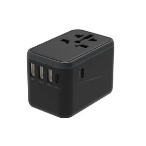 Hoge kwaliteit internationale reizen adapter usb travel adapter PD voor Europese markt voor ODM OEM