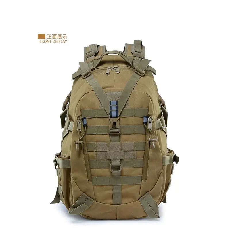 Outdoor waterproof hiking backpack survival bag tactical backpack assault backpack