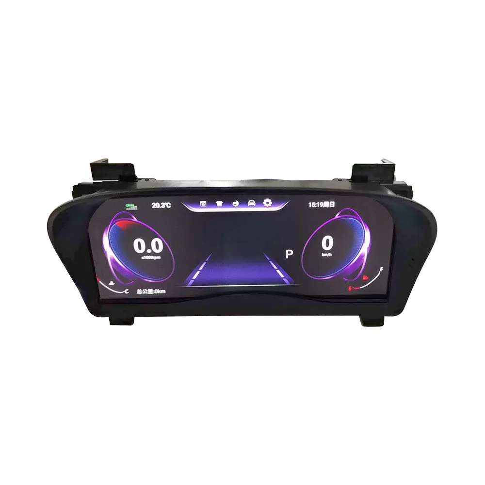 12.3 "מערכת הפעלה לינוקס רכב מכשיר פנל LCD דיגיטלי אשכול לנד רובר ריינג 'רובר ווג