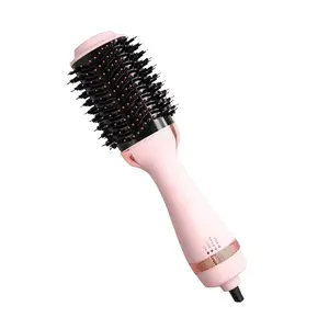 Professional Secador De Cabello Electric Hot Air Blow Dryer Straightener Brush Hair dryer Brush Blow dryer Brush in one