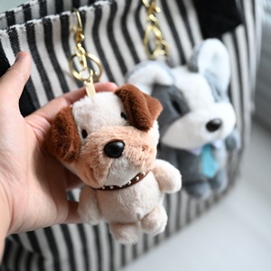 Llavero de Peluche Personalizado en Stock, Adorable y Suave, con Diseño 3D de Perro en Postura de Pie, Accesorio de Peluche de <span class=keywords><strong>Shiba</strong></span> Inu, Pug, Husky, Fluffy - Product Image 3
