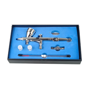 Set de Aerógrafo HD 180 de Doble Acción con Alimentación por Gravedad de 7.0cc, Velocidad Ajustable, Portátil para Trabajos Artísticos - Product Image 4