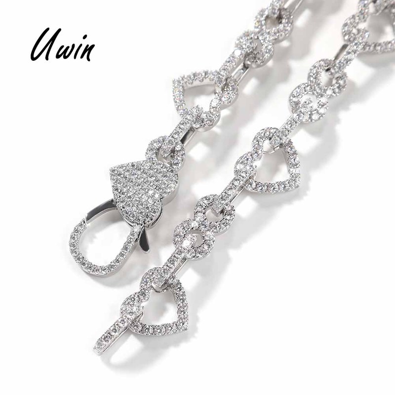 Romantic Heart Shaped Infinite Bracelet Necklace