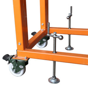 Hualong मशीनरी हटाने योग्य foldable त्वरित विधानसभा औद्योगिक धातु बेंच ग्रेनाइट संगमरमर निर्माण कार्यशाला के लिए काम की मेज - Product Image 2