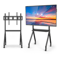 65 inç büyük interaktif tahta 4K UHD çoklu dokunmatik akıllı ekran kablosuz ekran payı Video konferans hazır kurumsal toplantı