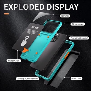 เคสโทรศัพท์กันน้ำแบบสัมผัสหน้าจอได้ 360 องศา ขนาด 6.7 นิ้ว มาตรฐาน IP68 ใช้ได้กับโทรศัพท์มือถือทั่วไป ความลึก 2 เมตร สำหรับ <span class=keywords><strong>iPhone</strong></span> 12 13 14 15 16 17 Pro Max ปิดผนึกกันน้ำอย่างสมบูรณ์ - Product Image 3