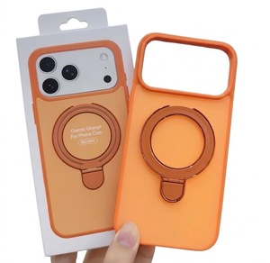 Funda con Anillo Magnético y Ventana Grande para iPhone, Compatible con Modelos 11, 12, 13, 14, 15 Pro Max Plus, Carcasa Trasera de TPU y PC Resistente a Impactos - Product Image 1