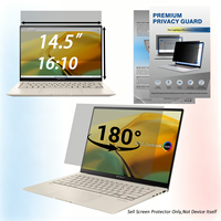 Grosir Pabrik 180 °   Filter Privasi PET Anti-Silau Anti-Mata-Mata Anti-Cahaya Biru yang Dapat Dilepas untuk Laptop 13.3"14"14.5"15.6"16"17.3"