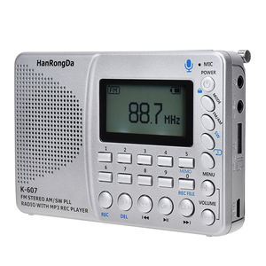 Tasca portatile Digitale Am Fm Sw <span class=keywords><strong>Radio</strong></span> Con Usb Mp3 - Product Image 1