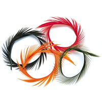 Plumes de Biot d'Oie Teintées Élégantes pour la Confection de Chapeaux, Artisanat de Couture DIY, Robes de Mariée, Costumes de Carnaval, Décoration de Fêtes et Accessoires