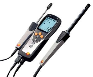 เทอร์โมไฮโกรมิเตอร์ดิจิตอล Testo 635-2 เครื่องวัดอุณหภูมิและความชื้นสำหรับงานอุตสาหกรรม HVAC - Product Image 4