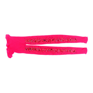 Collants résille sexy pour femmes, ornés de strass brillants et colorés, transparents et très élastiques, pour clubbing - Product Image 4