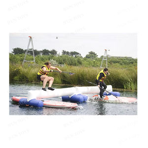 <span class=keywords><strong>Parc</strong></span> <span class=keywords><strong>aquatique</strong></span> Sup Obstacle Arche <span class=keywords><strong>aquatique</strong></span> gonflable Tunnel flottant gonflable Arche d'entraînement pour paddleboard pour la course de SUP - Product Image 3