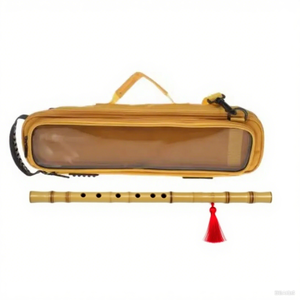 Bolso personalizado para <span class=keywords><strong>flauta</strong></span>, estuche portátil único, accesorios, portador, bolsa ajustable para instrumentos musicales, bolsa de almacenamiento protectora - Product Image 4