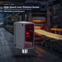 Capteur de distance laser DT35 DTOF 1000Hz 10m IP65 pour positionnement de bande en usine de laminage d'acier rapide, fourni par l'usine OEM