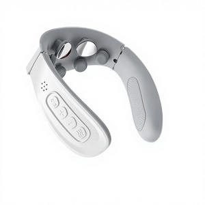 Cross-Border Pulse Cervical Spine Massager Neck Fully Automatic Multifunctional <b>Heating</b> Massage Device EMS Microcurrent - Product Image 1