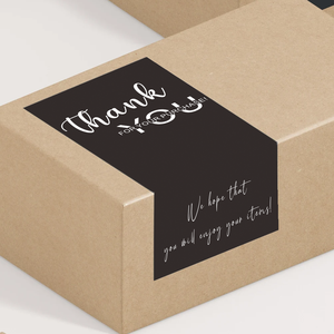 Biểu tượng tùy chỉnh thư vận chuyển nhãn không thấm nước nhãn dán nâu kraft hộp các tông Sticker - Product Image 3