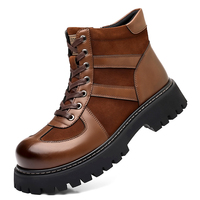 Chaussures de travail Derby grande taille |   Chaussures en cuir britanniques élégantes |   Plateforme polyvalente de style coréen décontracté