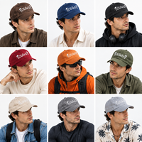 Casquette de baseball en coton brodée à 5 panneaux, cadeau d'entreprise, chapeau promotionnel, logo personnalisé, multicolore, OEM, vente en gros