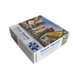 Rompecabezas Educativo de Cartón Gris de Alta Calidad, Personalizado a Todo Color, Rompecabezas para Adultos de 1000 Piezas, Time Square - Product Image 1