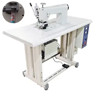 Non-woven strip making tape equipment Ultrasonic pulling tape sewing machine For non-woven bag carrying handle