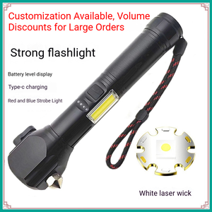 Nouvel ensemble de lampes de poche d'urgence double pack 2026 |   Lampes de sécurité solaires rechargeables pour la famille et l'équipe - Product Image 3