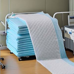 Tapis d'entraînement jetable blanc personnalisé pour chiot, absorbant et anti-fuite - Product Image 3