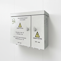 Boîte de contrôle PV AC 63A 400V IP54, boîte de protection de distribution d'énergie photovoltaïque solaire