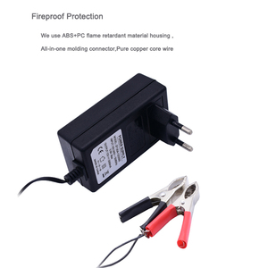 レベル6 ユニバーサル <span class=keywords><strong>12V</strong></span> 1A 電池充電器 壁掛け式 鉛蓄電池・リチウムイオン電池対応 OVP・OTP保護 4.2V-14.5V 6V-14V対応 - Product Image 6