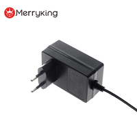 Mini taille prise murale ue 12V 2A 2.5A adaptateur secteur alimentation CE EMV LVD GS RoHS pour aspirateur
