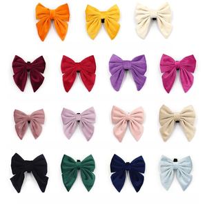 Collier à nœud papillon en polaire douce pour chiens <span class=keywords><strong>et</strong></span> chats, nœud marin, nœud papillon réglable avec velcro, confortable, multicolore - Product Image 1