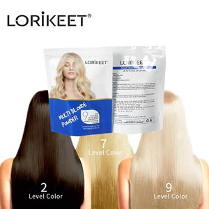 ผงฟอกสีผมบลอนด์ ปราศจากฝุ่น ระดับ 9 น้ำหนัก 500 กรัม ผงฟอกสีผมจำนวนมาก สำหรับผมดำ - Product Image 3